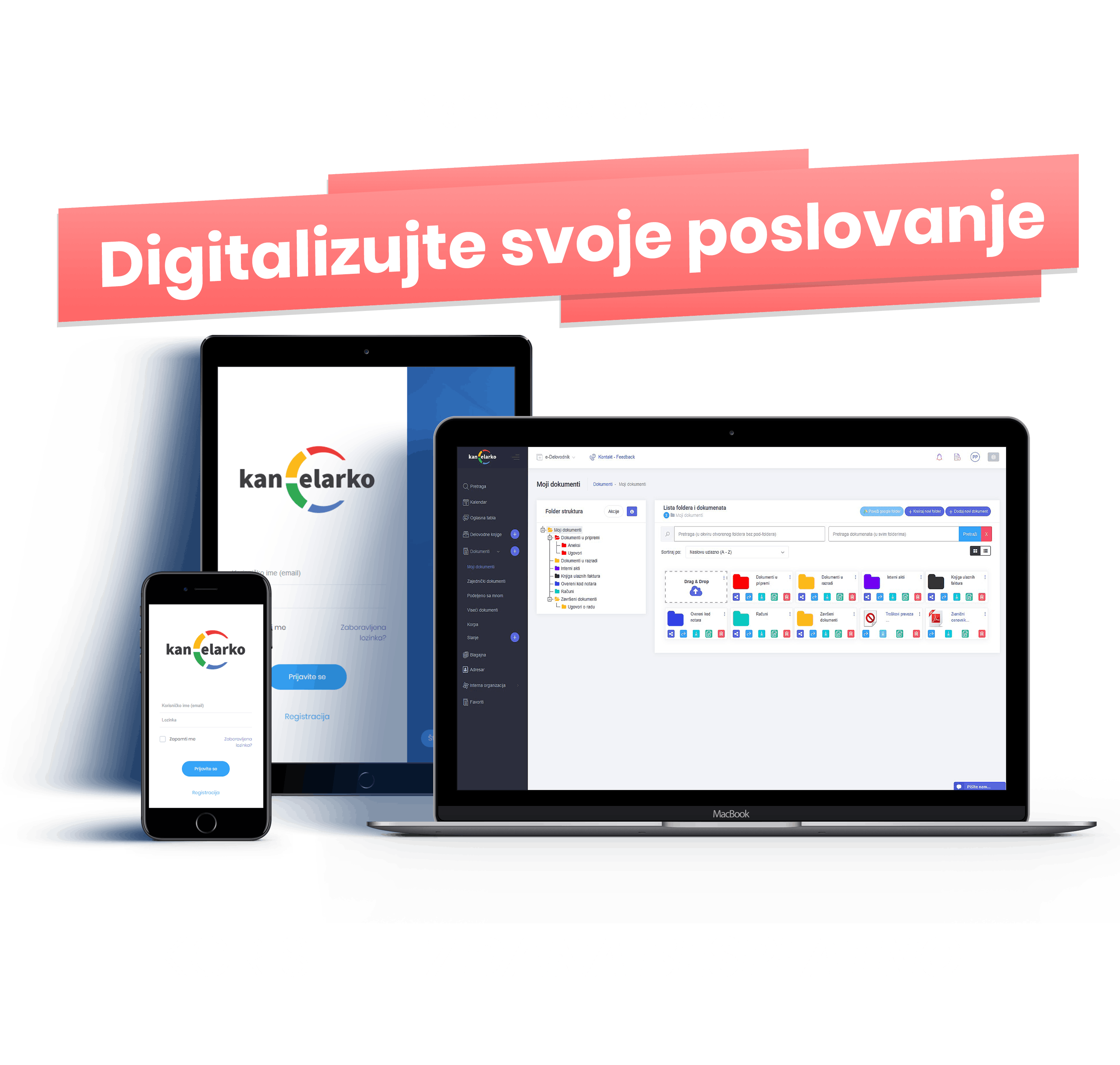 Vaša digitalna kancelarija Kancelarko